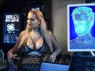 facial milf Pornstars In Space With Danny D, Lana Wolf - Brazzers blonde