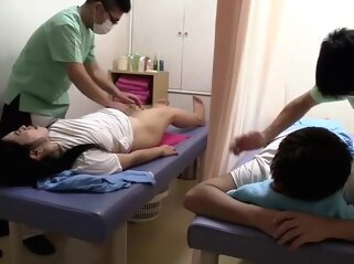 massage japanese Erotic Massage 2 Next To The Husband amateur
