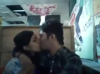 hidden cam  Bangladeshi bf gf in restaurant 1 indian