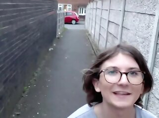 outdoor (shemale) solo (shemale) Risky Public Alleyway Gets My Trans Cock Hard and Ready for Sucking masturbation (shemale)
